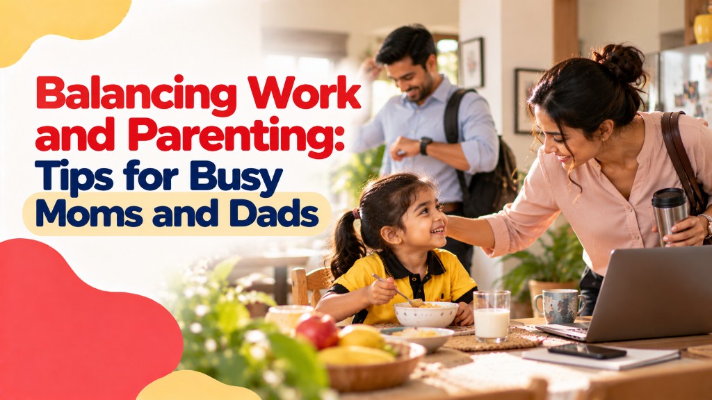 Balancing Work and Parenting: Tips for Busy Moms and Dads