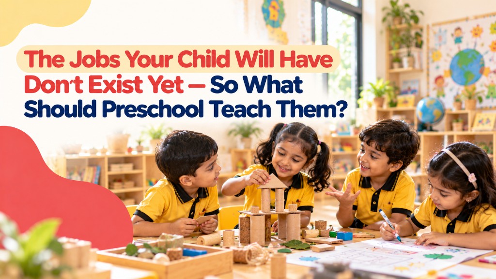 The Jobs Your Child Will Have Don’t Exist Yet — So What Should Preschool Teach Them?