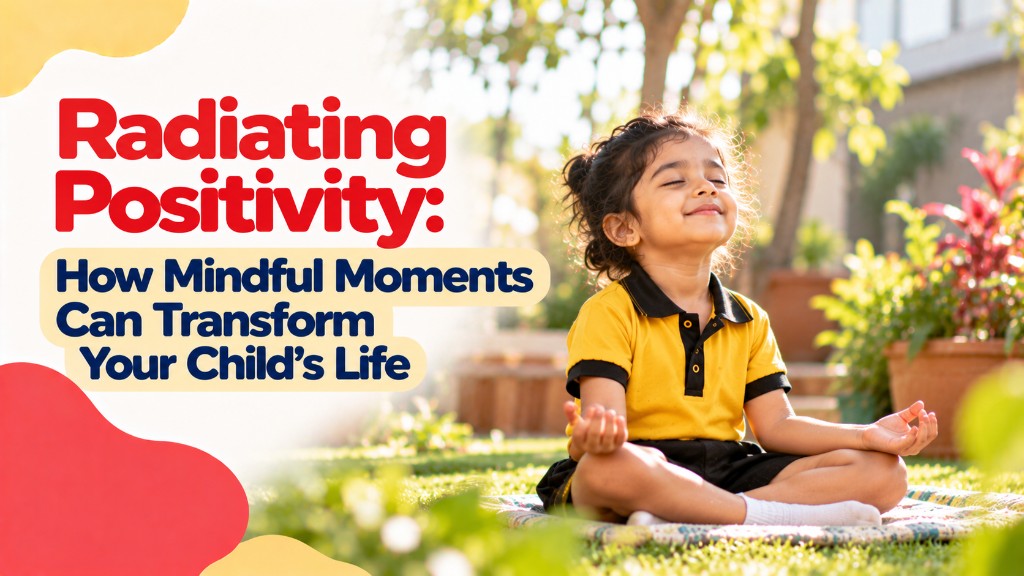 Radiating Positivity: How Mindful Moments Can Transform Your Child’s Life