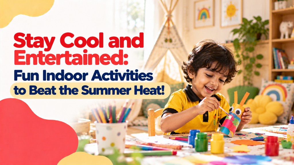 Stay Cool and Entertained: Fun Indoor Activities to Beat the Summer Heat!