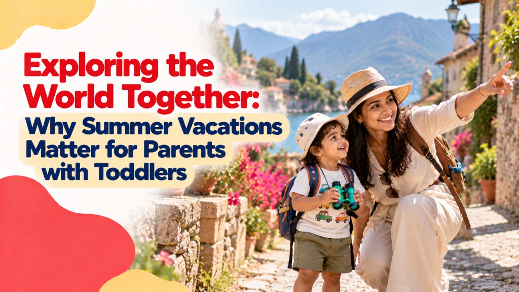 Exploring the World Together: Why Summer Vacations Matter for Parents with Toddlers