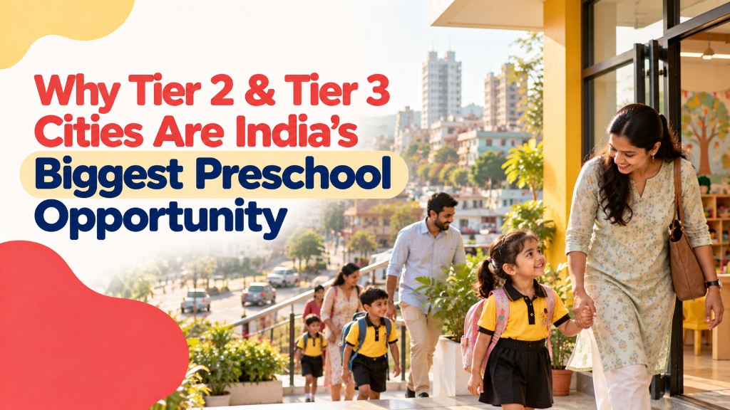 Why Tier 2 & Tier 3 Cities Are India’s Biggest Preschool Opportunity