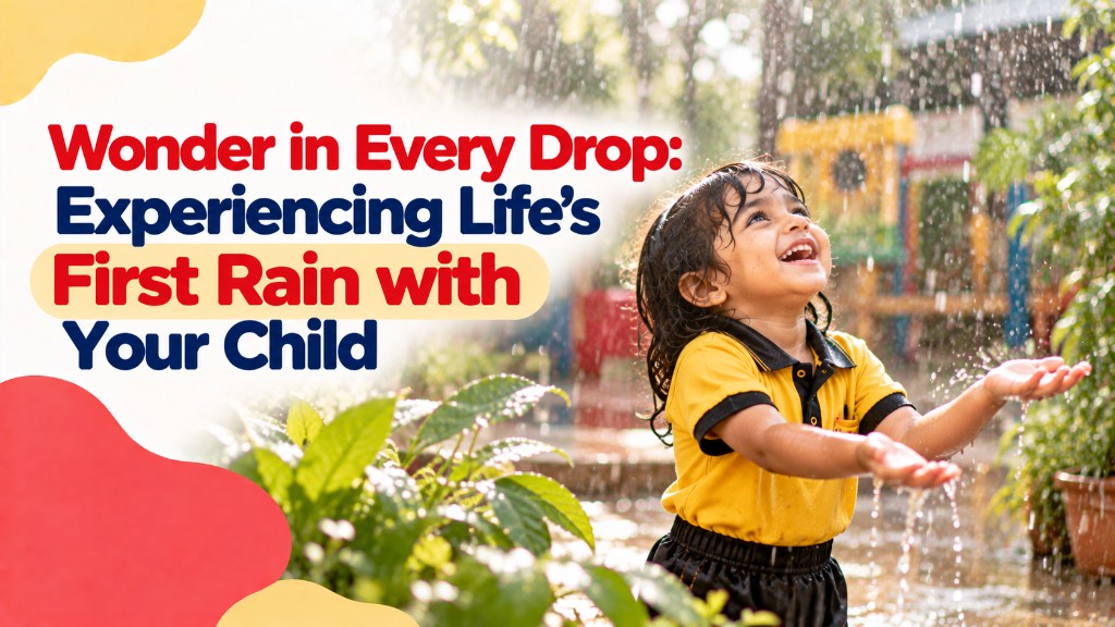 Wonder in Every Drop: Experiencing Life’s First Rain with Your Child